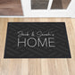 Indoor Non Slip Personalised Doormat | Surname