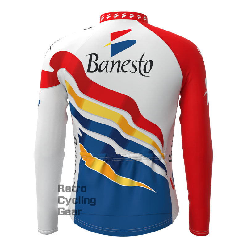 Banesto colourful Retro Long Sleeve Cycling Kit – Retro Cycling Gear