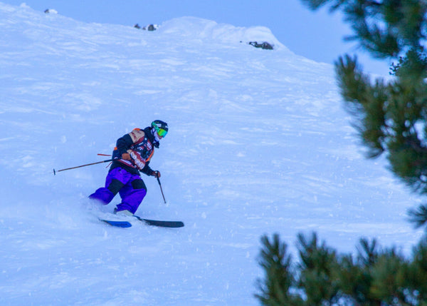 Sam in the Verbier 2 event run