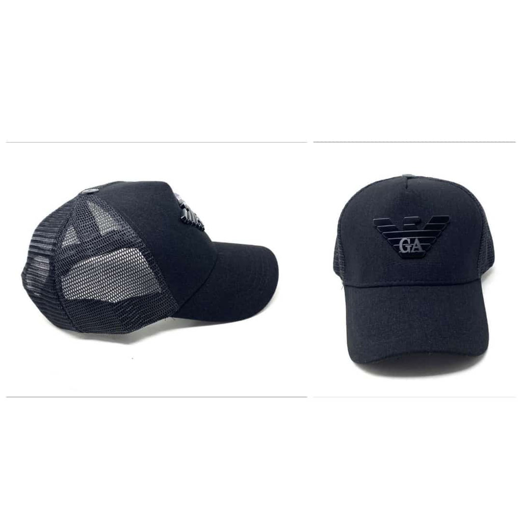 armani trucker cap