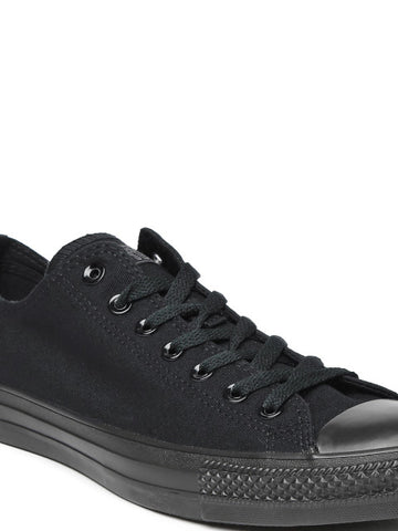 converse all star ox plimsolls black