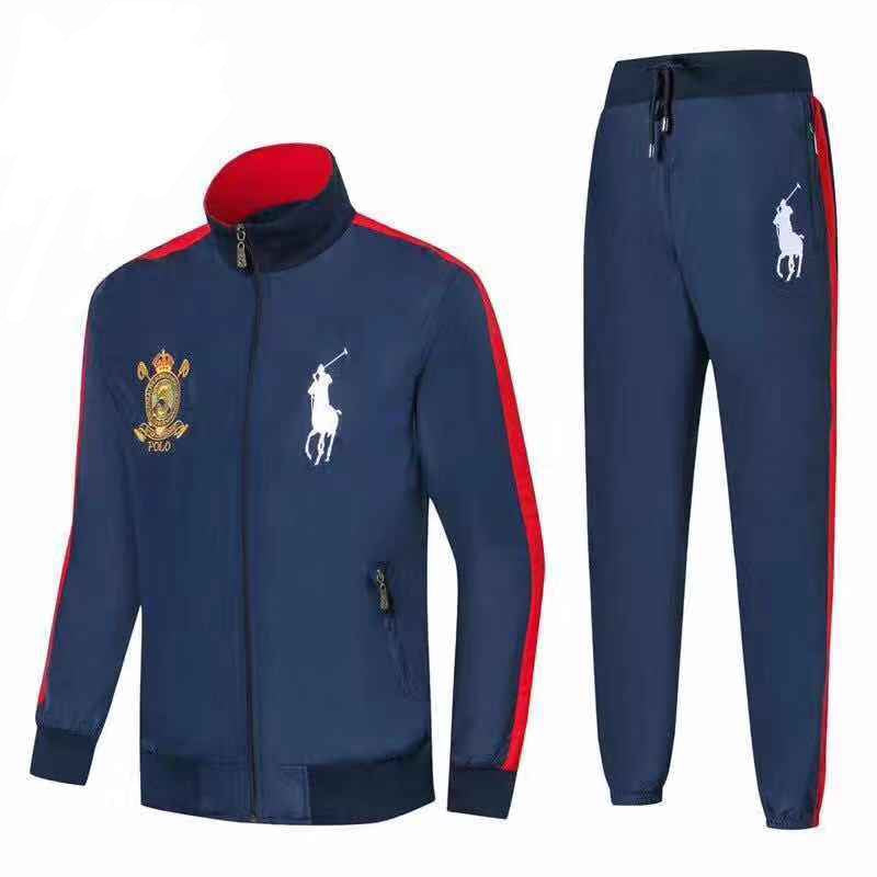 blue polo tracksuit