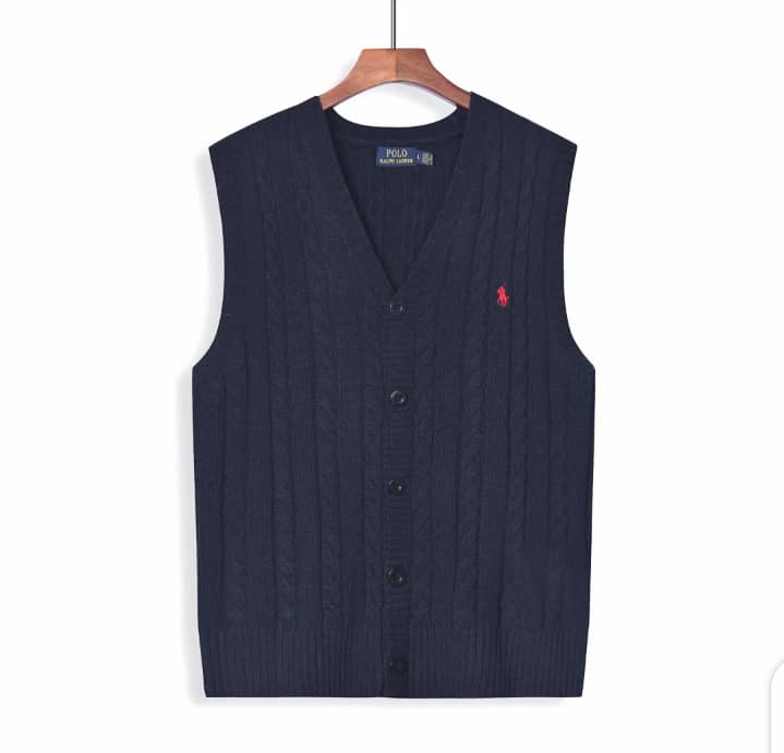 ralph lauren sleeveless cardigan