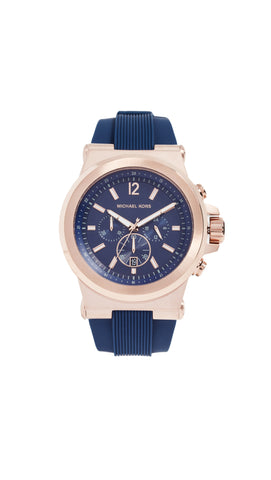 michael kors rubber strap watch