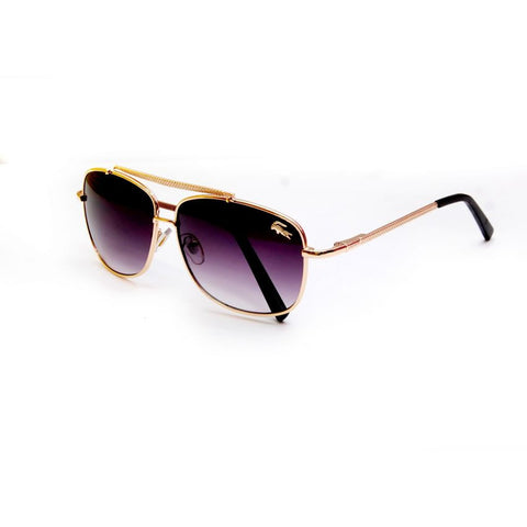 lacoste sunglasses gold frame