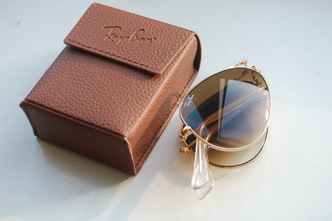 rayban folding aviator