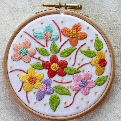 ThreadworX Wildflowers 10592 - Pastel Variegated Embroidery Thread