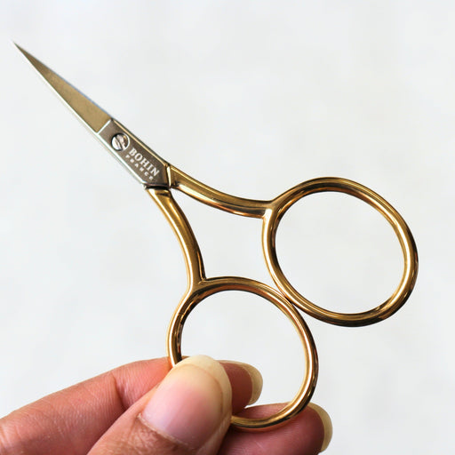 Bohin ~ Giakarta Marbleized French Embroidery Scissors for