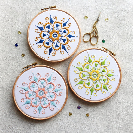 Stacks of Books Embroidery Pattern Embroidery Kit Mandala Pattern Hand  embroidery pattern download Embroidery PDF