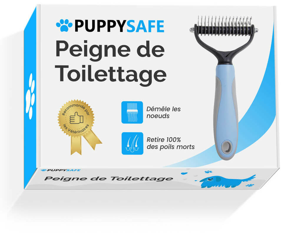 Peigne de Toilettage Professionnel PuppySafe™