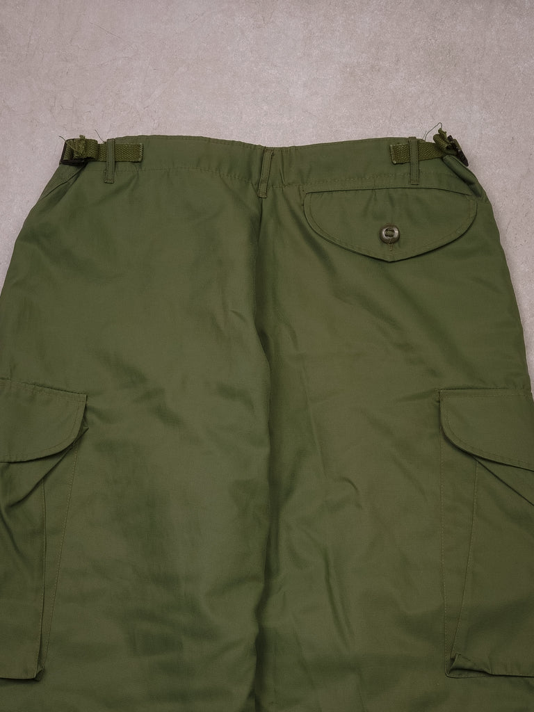 Vintage 80s Green Army Frontenac Insulated Nylon Pants (32x32 ...