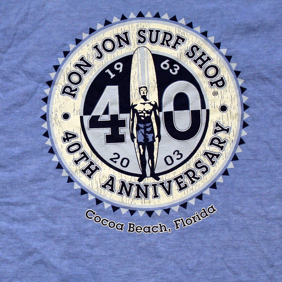 Vintage '03 Ron Jon Surf Shop 40th Anniversary Tee (XXL) | Rebalance ...