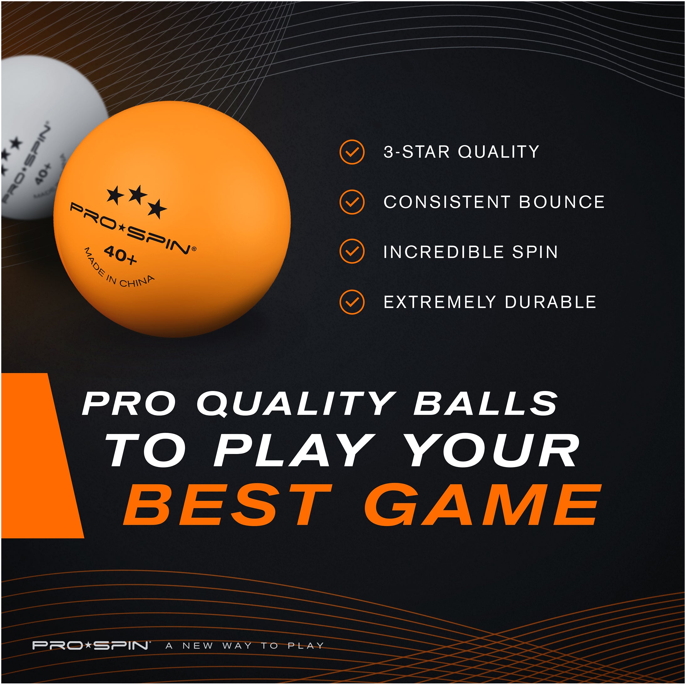 Orange High-Performance Table Tennis Balls-image-3