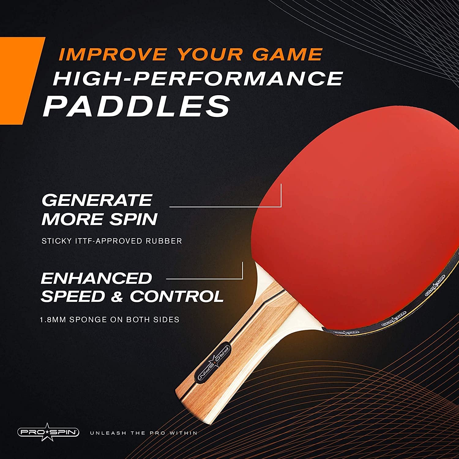 Ping Pong Paddle Set-image-1