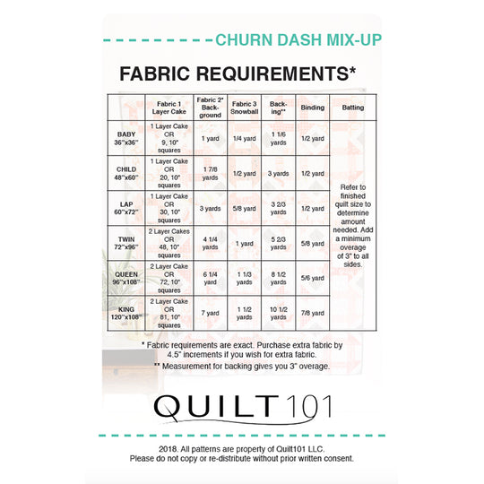 Churn Dash Mix Up Digital Pattern – Quilt101