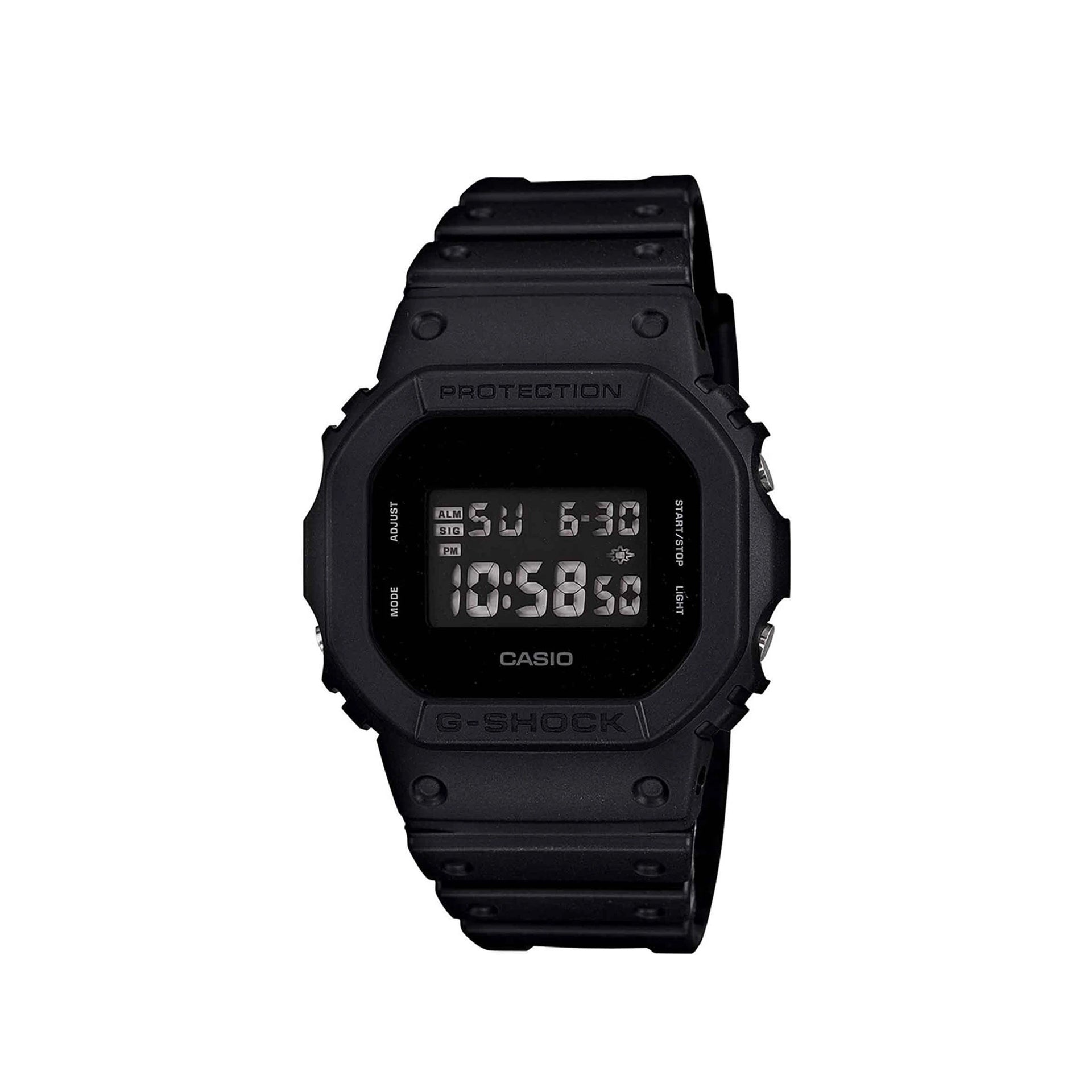 Casio G-Shock DW-5600BB-1DR Black Digital Resin Strap Watch For Men ...
