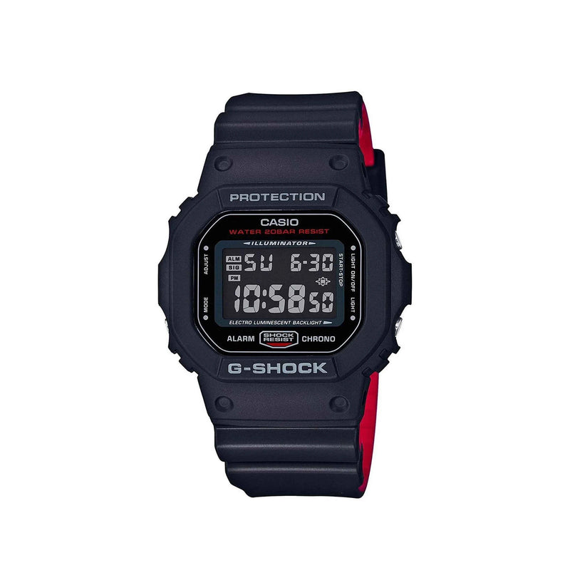 Casio G-Shock DW-5600HR-1DR Black Digital Resin Strap Watch For