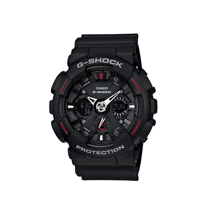 Casio G-Shock GA-120-1AHDR Black Analog Digital Resin Strap Watch For Men