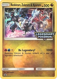 Reshiram, Zekrom & Kyurem (Legends of Unova Promo) - Jumbo Cards - Pokemon  Card Prices & Trends