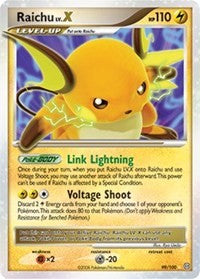 Raichu LV.X SF 99  Pokemon TCG POK Cards