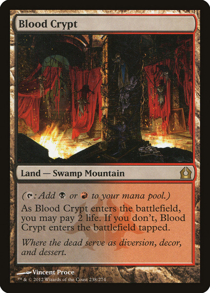 MTG Magic Blood Crypt Return to Ravnica Near Mint eBay