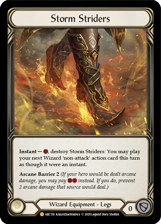 Storm Striders (Rainbow Foil) [Arcane Rising Unlimited]