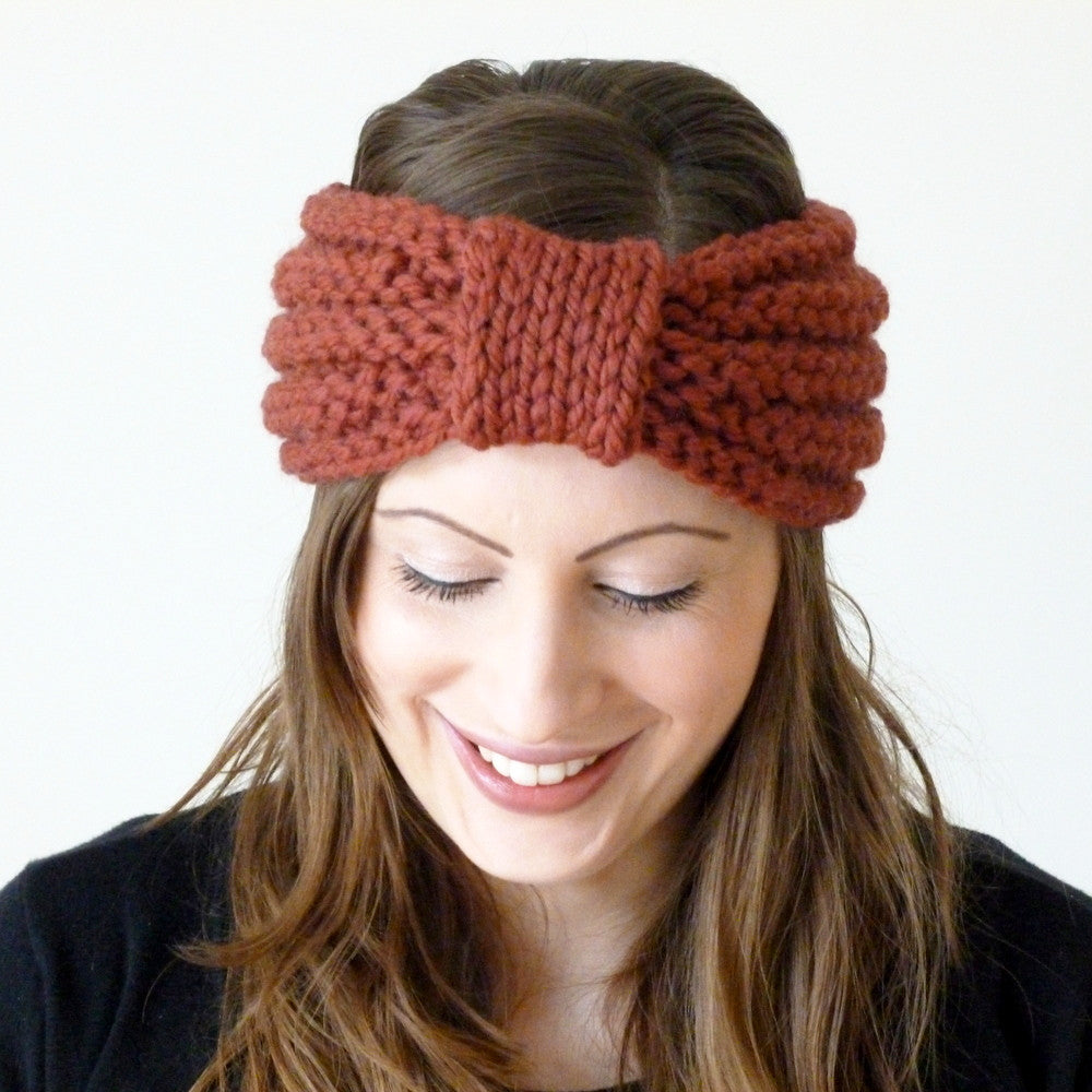 Mikeno - Knitted Headband for Women