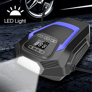 Mini Portable Car Tyre Inflator with LED Lighting at Rs 1999