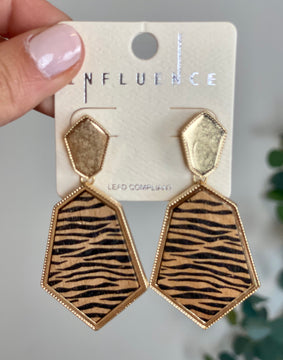 Tiger Earrings