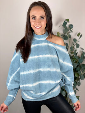 Sage Tie Dye Sweater