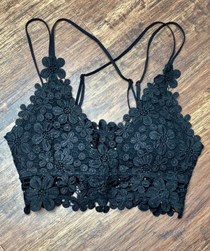 Black Lace Bralette