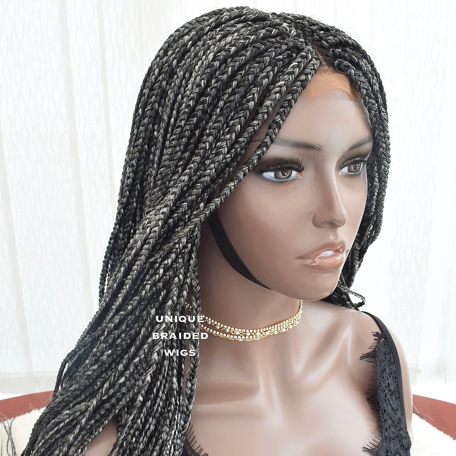 Full Lace Box Braided Wig - UniqueBraidedWigs