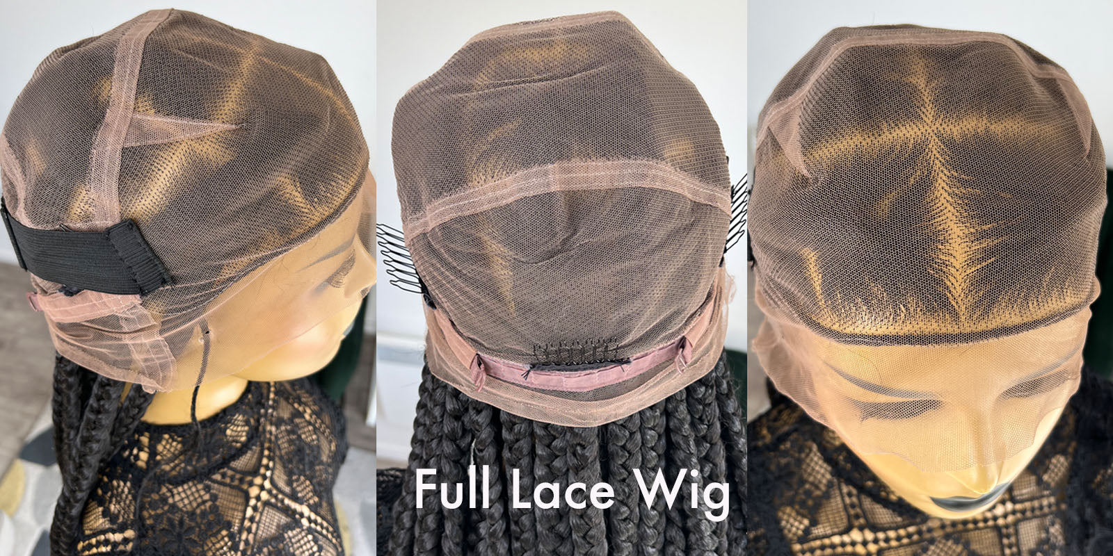 full lace braid wig