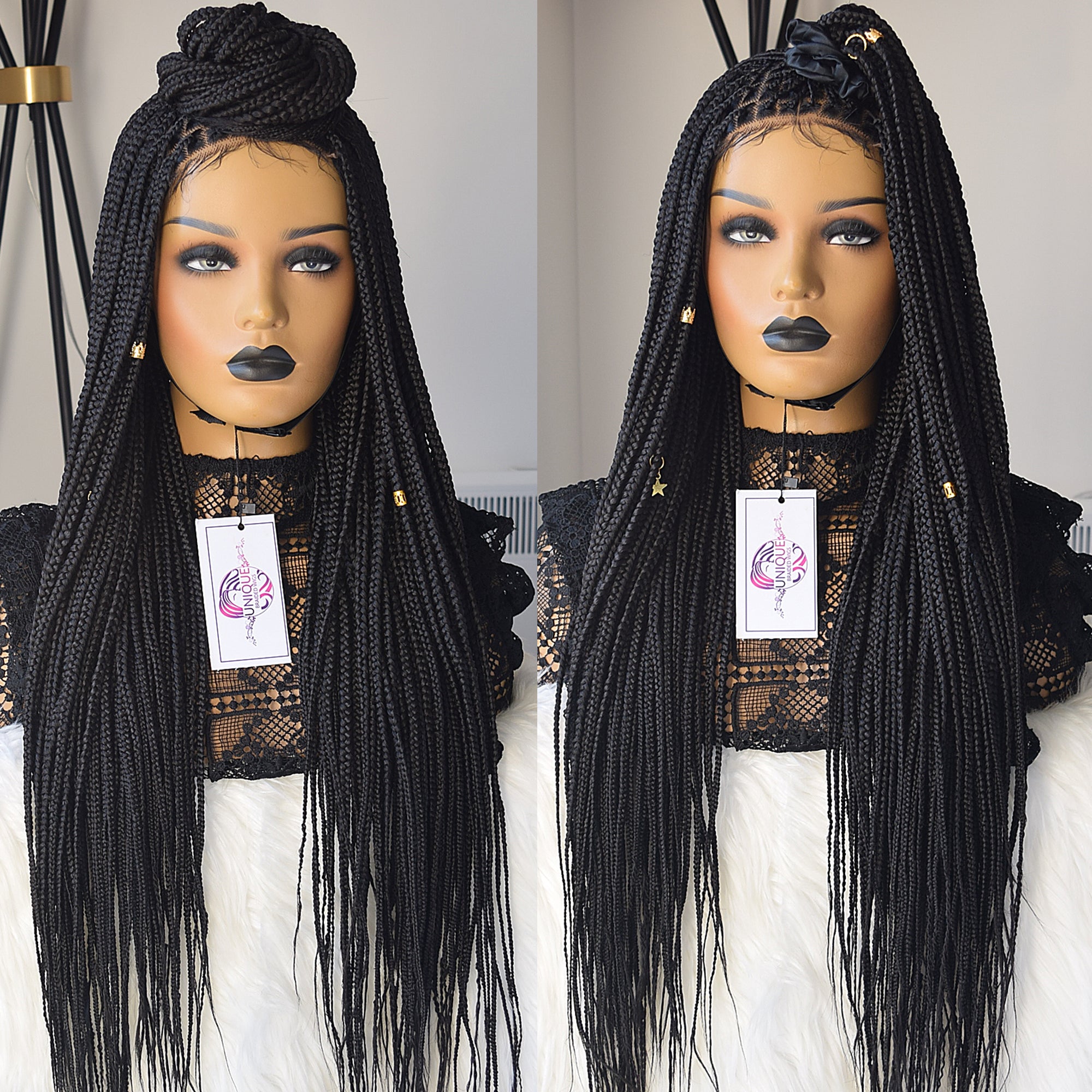 Small Knotless Braids Wig – NeatCrowns