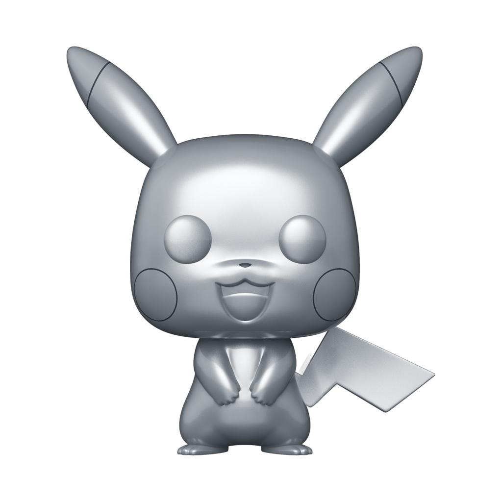 funko pop metallic pikachu