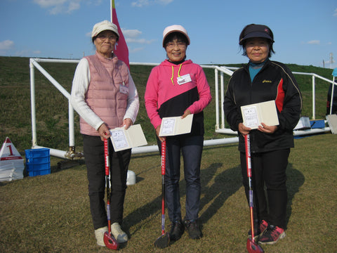 女性の部上位入賞の皆様です