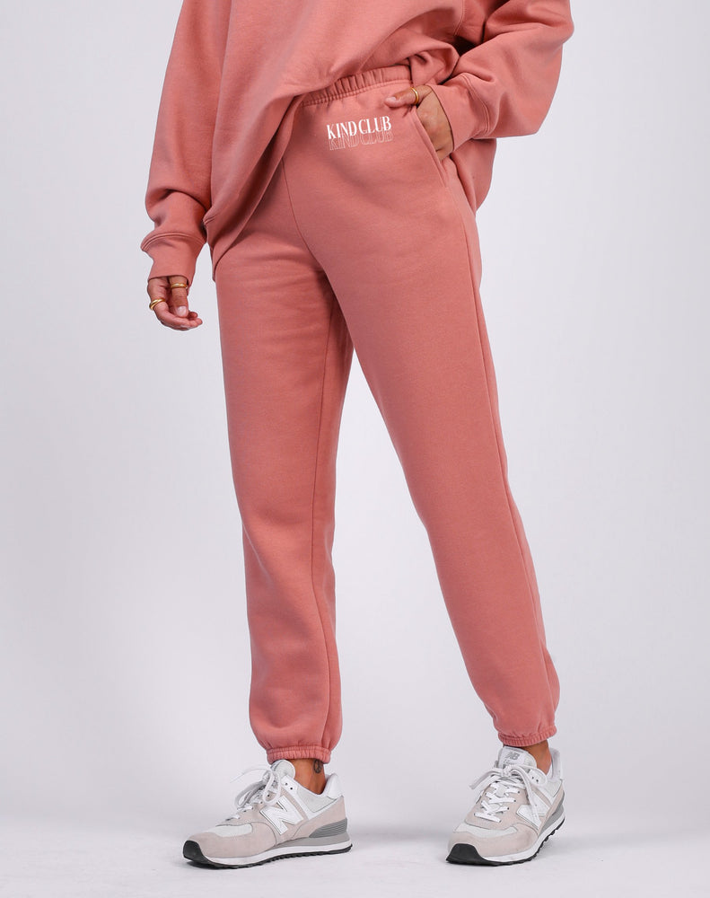 The Brunette The Label BEST FRIEND Jogger l Peach Cream