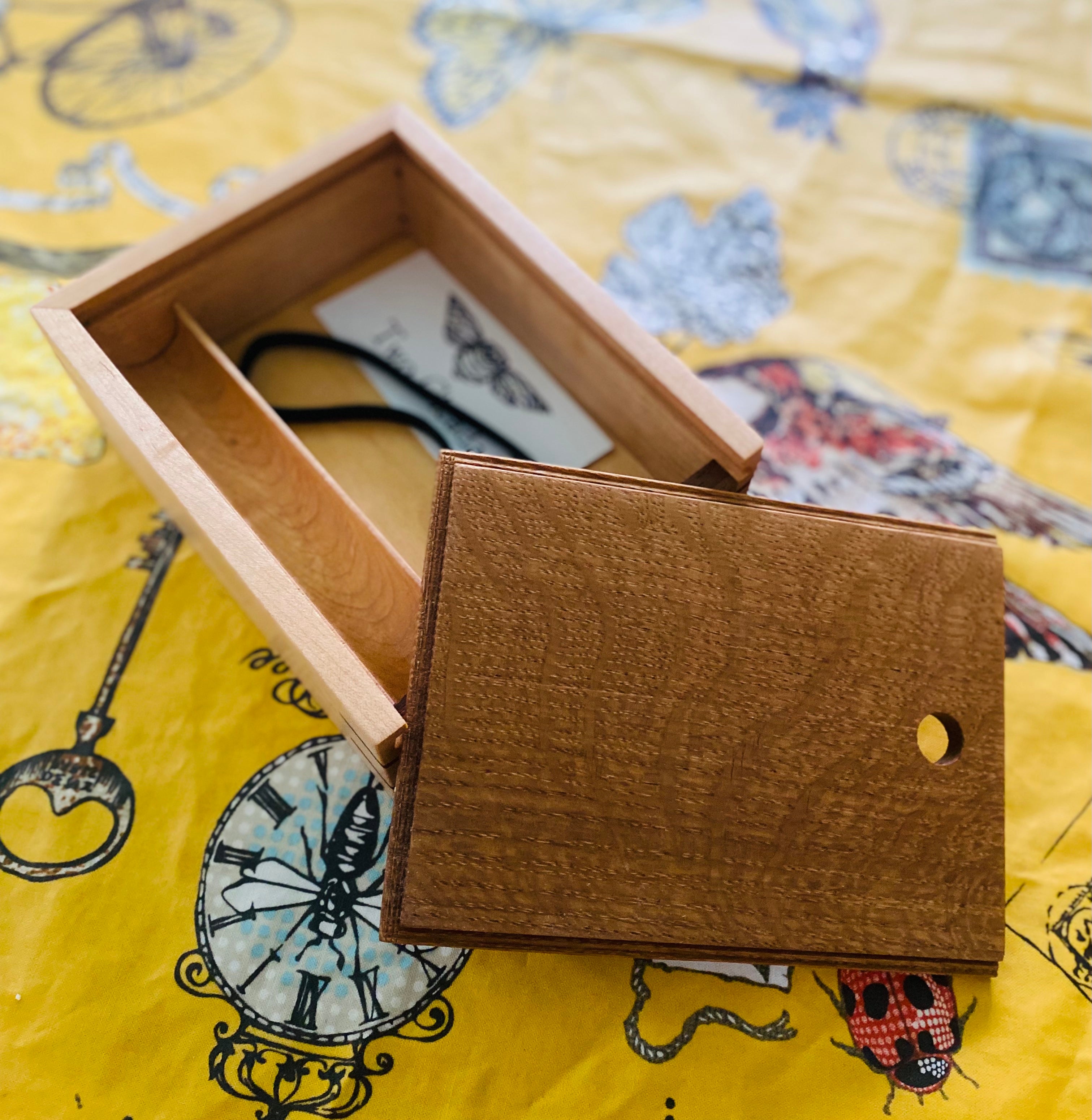 Chestnut Sewing Box – Cotton Sheep