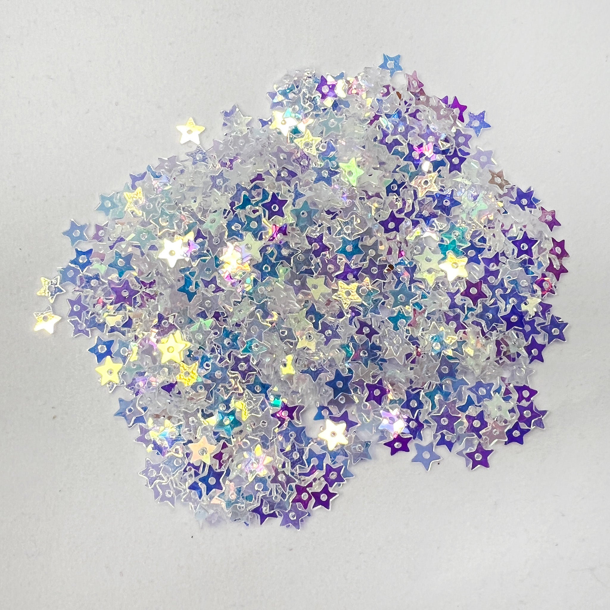 Multi Snowflake 24mm Sequins (30 pcs) w/ Tin* – Inspire-Create