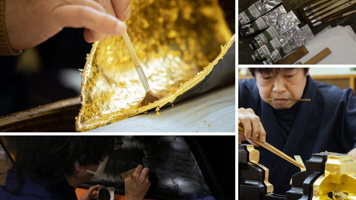 GOLDREAM KYOTO｜GOLD LEAF PRESSING history image