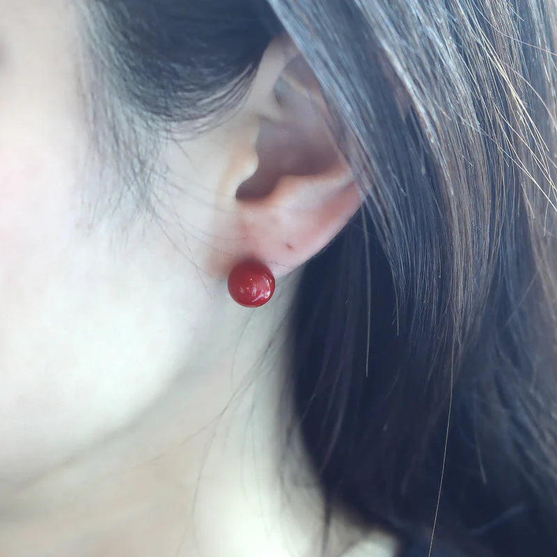 Japanese gifts for her lacquer earrings
