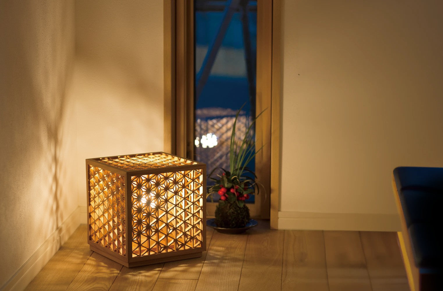 japanese interior design kumiko lantern