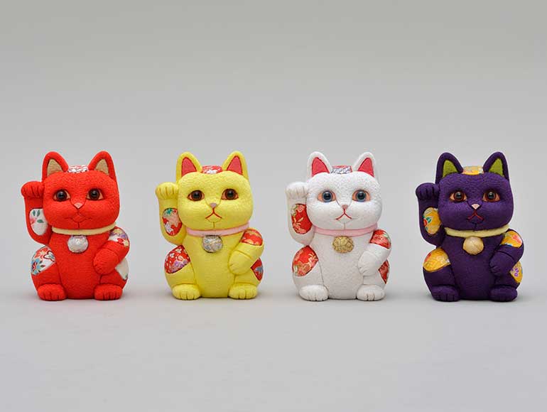 japanese lucky cat color meanings