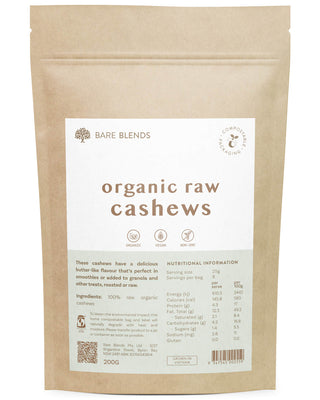 Picture of Organic Raw Cashews - 200g