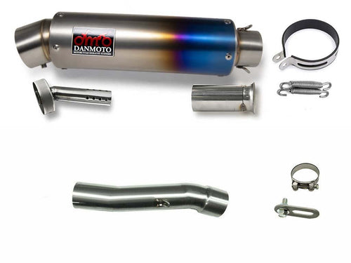 Honda VT250F/FE 1982-1985 TITANIUM GP Slip-on muffler – DANMOTO