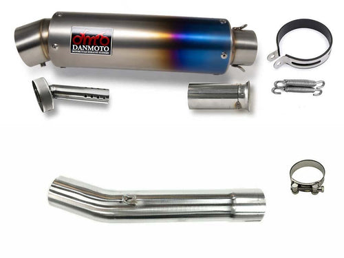 Kasawaki GPX250R 1987-1990 TITANIUM GP Slip-on muffler – DANMOTO