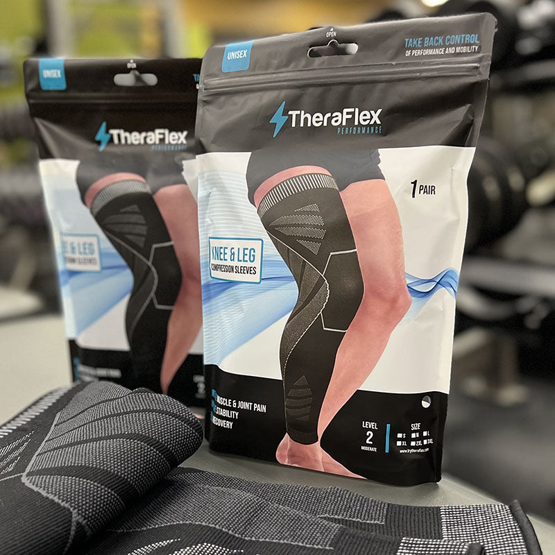 TheraFlex Knee & Leg Compression Sleeve Support