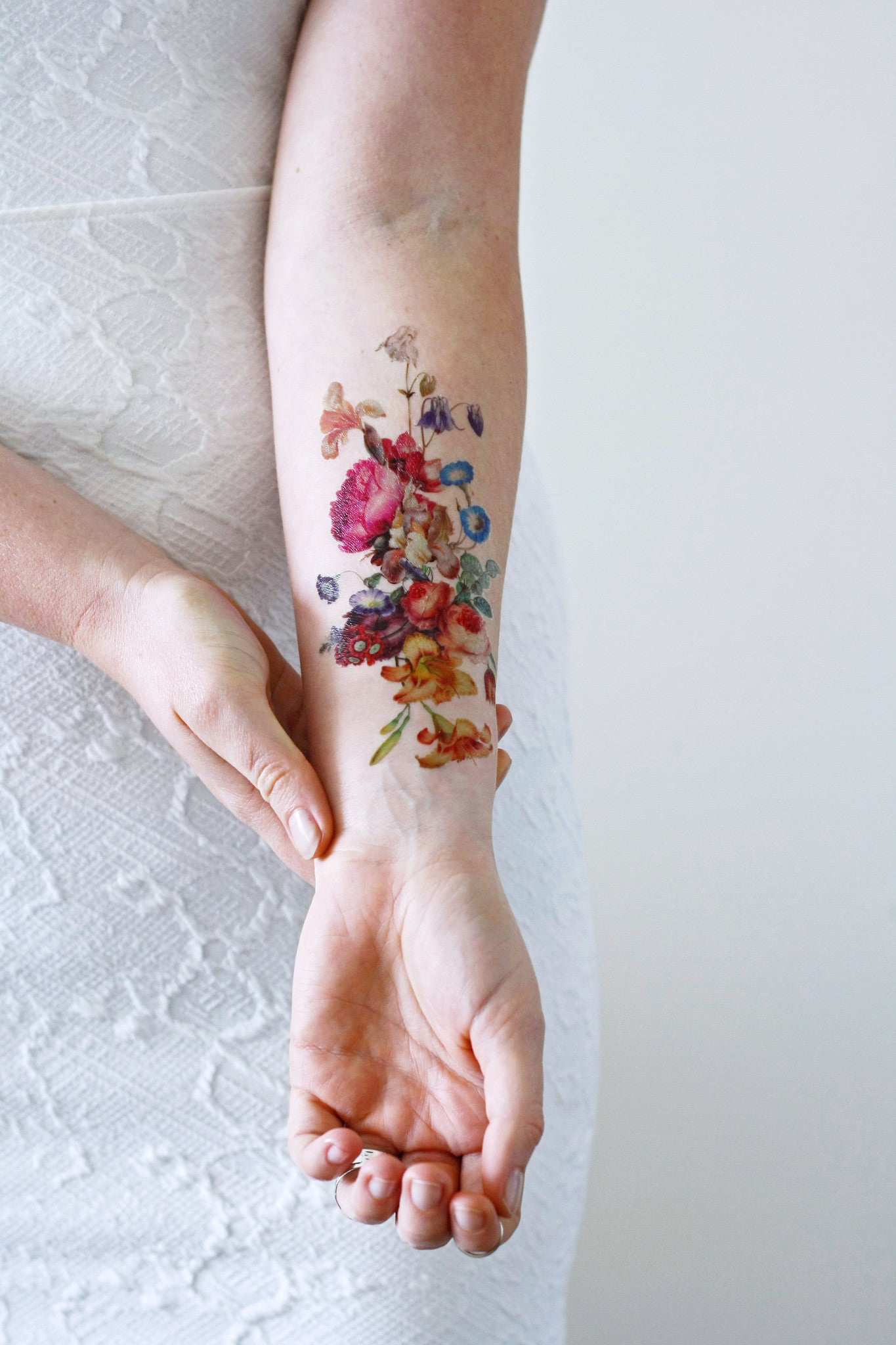 flower tattoo temporary