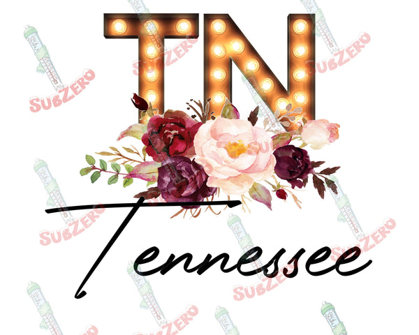 Tennessee Sports Logo Sunflower Ready to Press Sublimation