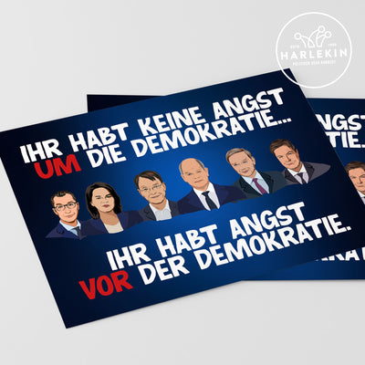 GROSSE STICKER / AUFKLEBER (10 STK.) • DIE GRÜNEN: BRAUCHT DAS NOCH JE –  HARLEKINSHOP